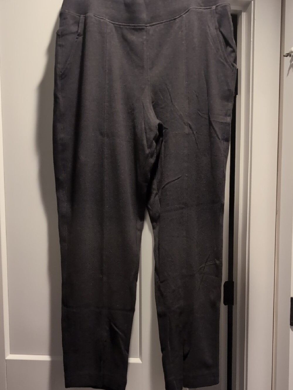 Pact Charcoal Gray Airplane Pants Tapered